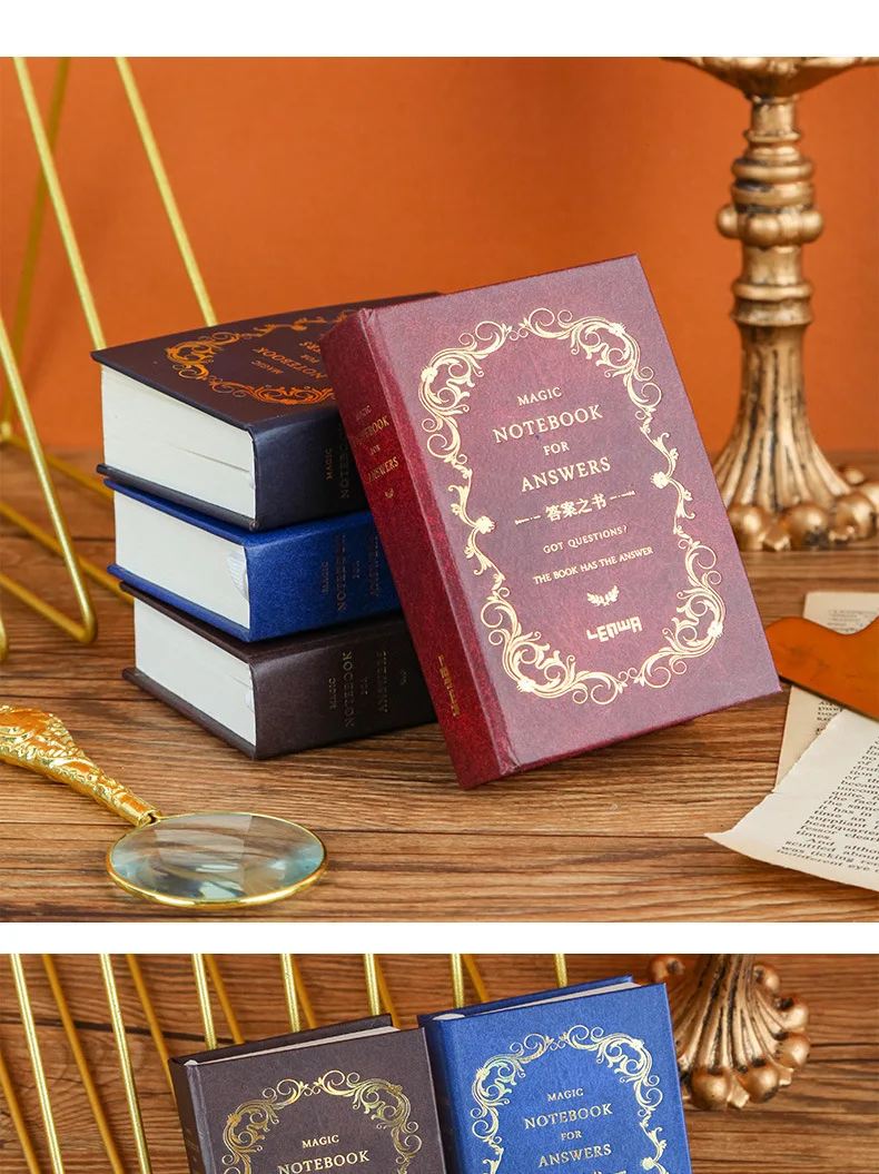 Das Buch der Antworten, Das Buch der Mini-Lebensantwort, Verkleiden, Dekompression, Spaß, tragbares Hauptbuch – Detail 9