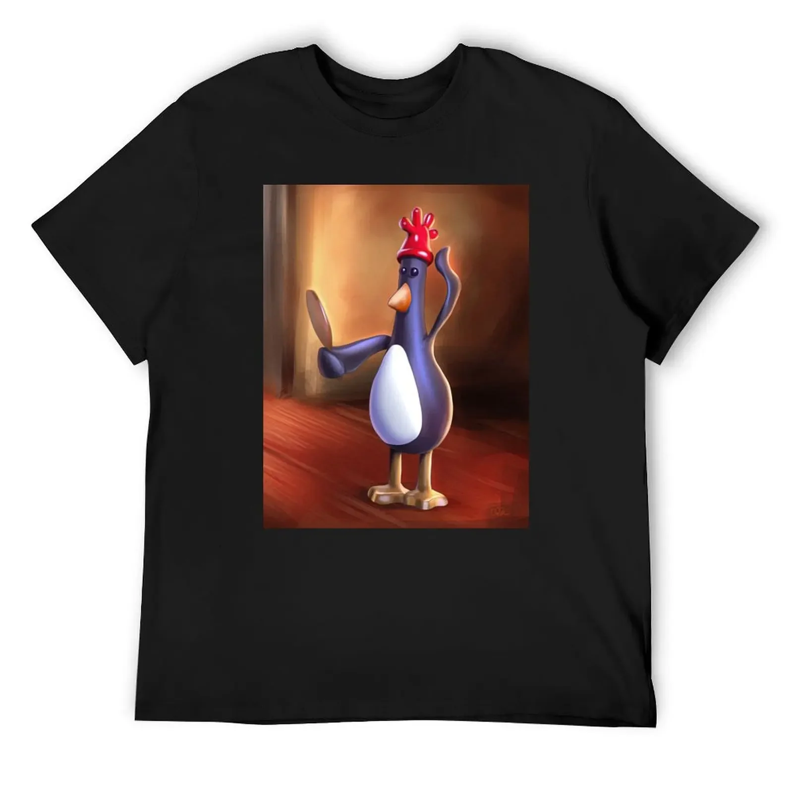 

Feathers McGraw T-Shirt graphic shirts Aesthetic clothing animal prinfor boys plain tshirts for men