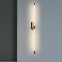 Modern LED Wall Lamp Long Strip Wall Sconces for Living Room Minimalist Bedroom Bedside Light Home Indoor Decor Lighting Fixture