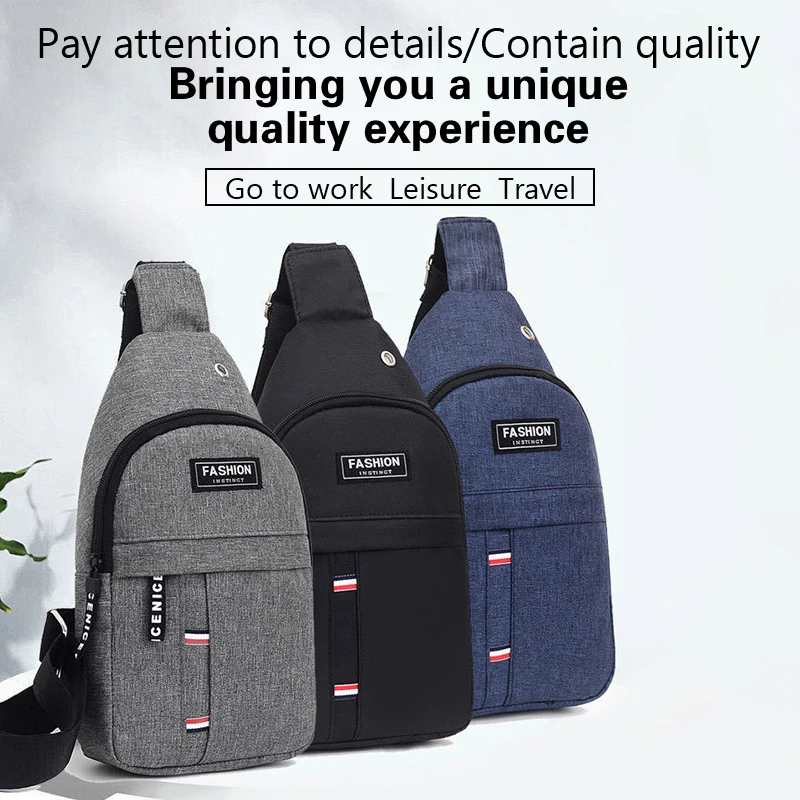 Outdoor Mountaineering Chest Bag Shoulder Slanting Cross Cycling Bag Oxford Cloth Sports Bag