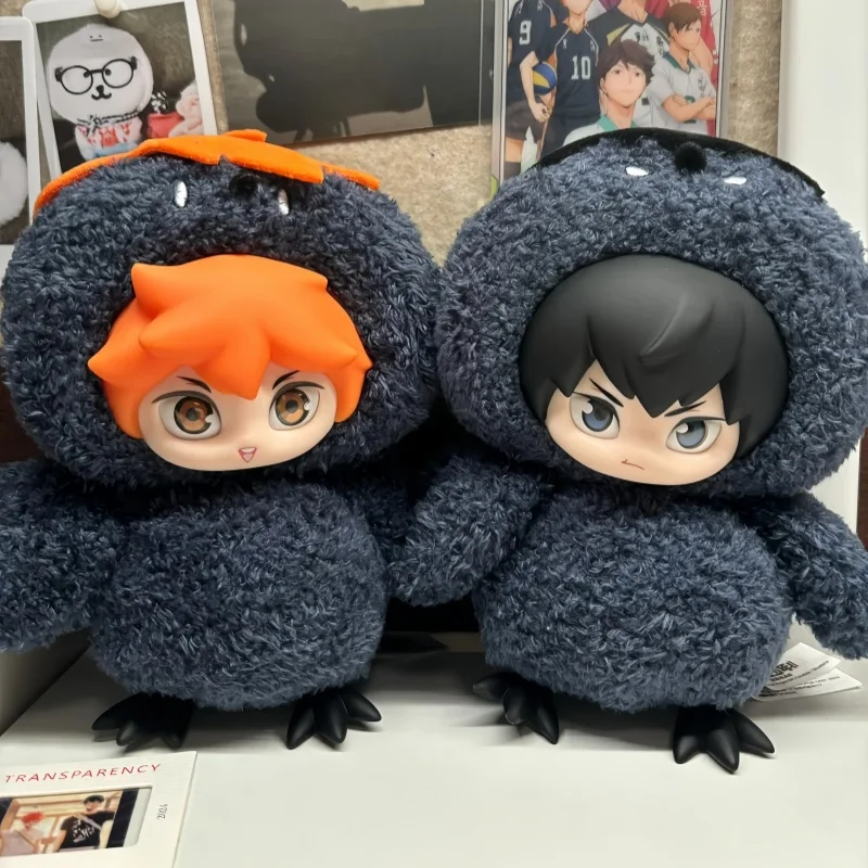 Pop Mart Haikyuu Blind Box Gong Kotak Misterius Asli Figur Anime Seri Pertempuran Sampah Hadiah Ulang Tahun untuk Mainan Anak-anak