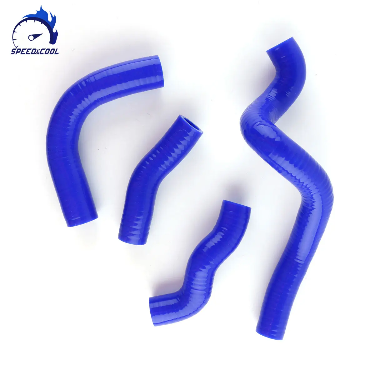 SPEED&COOL For 1993-1996 Kawasaki KLX650 KLX 650 Motorcycle Silicone Radiator Coolant Hose Kit