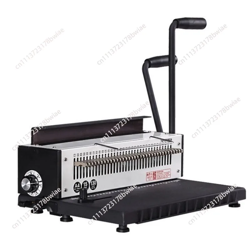 Hole punching machine, 34 square hole desk calendar menu thread binding machine, heavy-duty hole punching machine