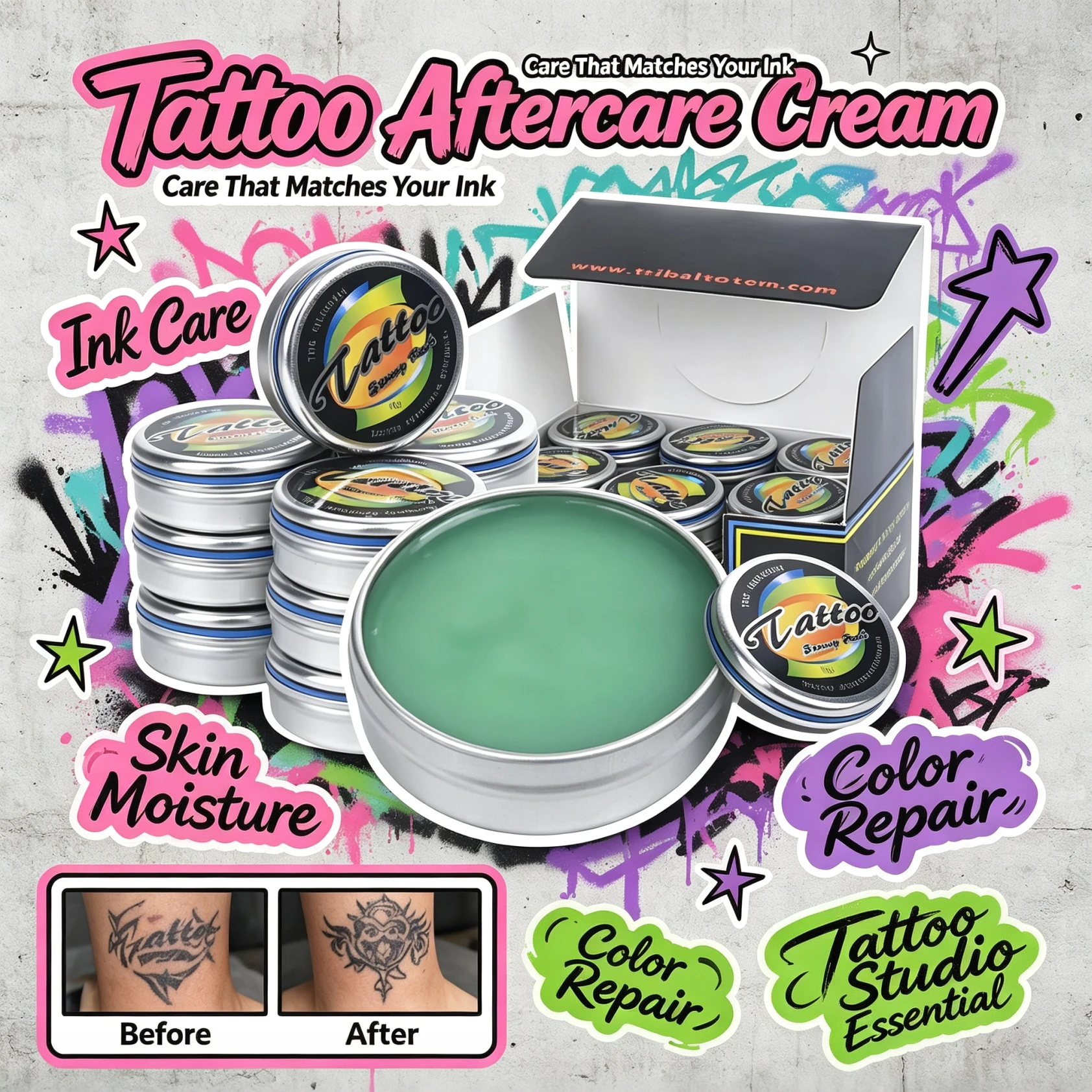 Narkasy Healing Cream Tattoo Aftercare Cream Tattoo Natural Care Lotion Balm Gel Tattoo Skin Repair Recovery Ointment
