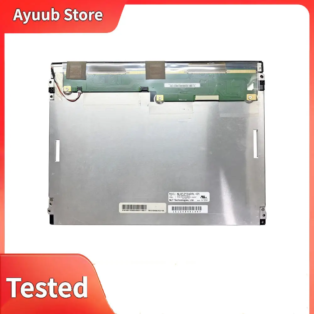 

Original 12.1" industrial LCD Display Screen NLB121SV01L-01 Tested 800x600