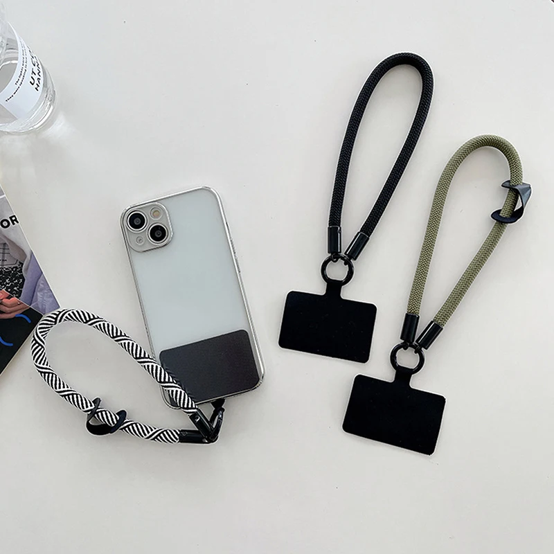 Mobile Phone Lanyard Personality Wrist Strap Short Style Mobile Phone Rope Portable Bag Key Chain Anti-loss Mobile Phone Chain