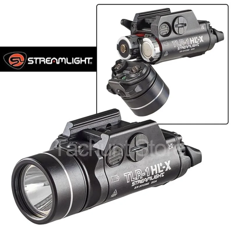 

Тактический фонарь Streamlight TLR 8, TLR 7, TLR 7X, TLR 1 HL, TLR 4, TLR 3 для оружия, пистолетов и 20-мм планки, 500 люмен