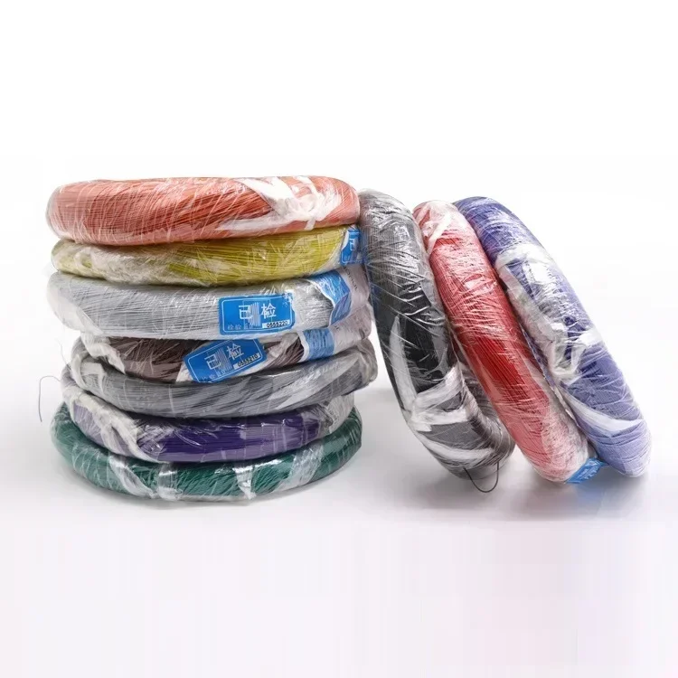 UL1571 PVC Electronic Wire 32 30 28 26 AWG Flexible Cable Insulated Tin-plated Copper Environmental LED Line DIY Cord