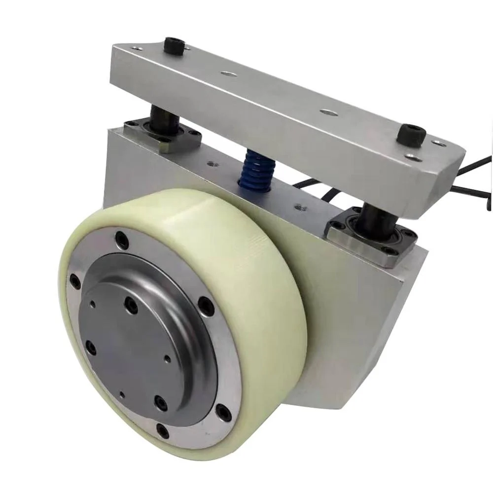 AGV Single Wheel Servo Motor Drive Wheel With Suspension Device Good Shock Absorption Effect