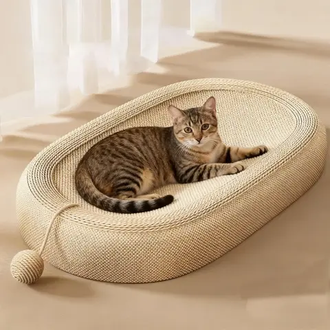 1Piece Basin Cat Scratching Board Extra Large Cat Claw Board Basin Cat Nest Integrated Claw Grinding Wear-resistant Pet Supplies