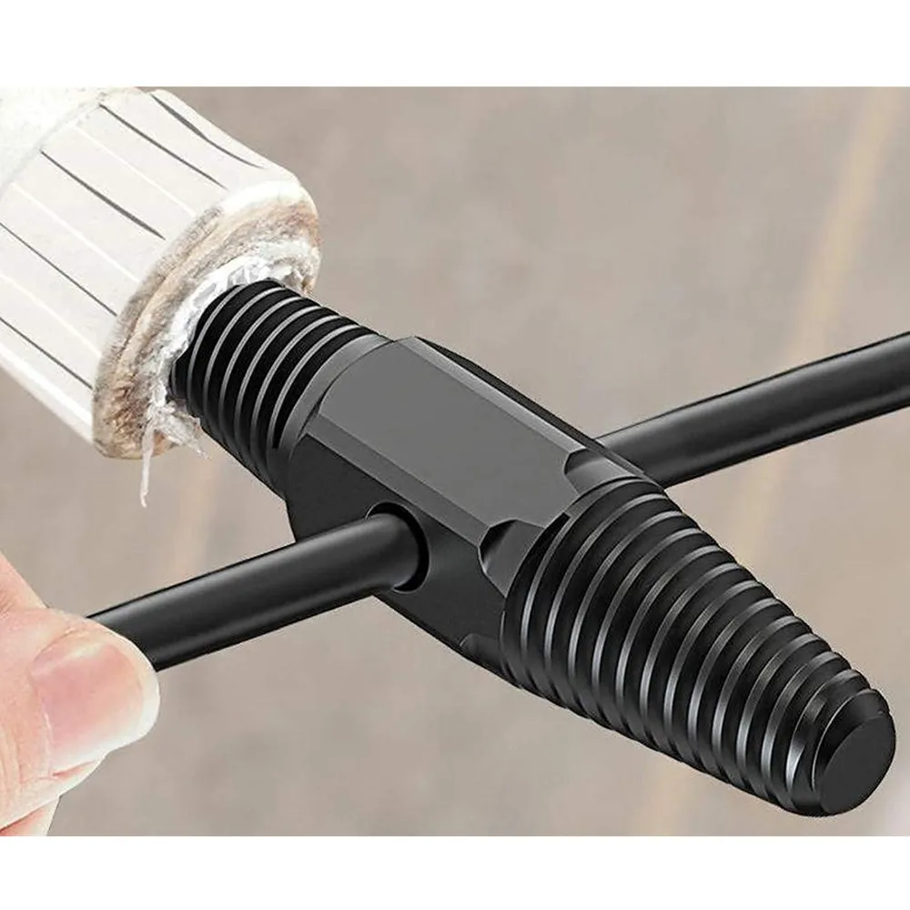 WOZOBUY Schraube Extractor-Dual-use-Wasser Rohr Schraube Entfernung Werkzeug Gebrochen Schraube Entferner für 1/2 "3/4" rohre Ventil Wasserhahn, beschädigt Bolzen