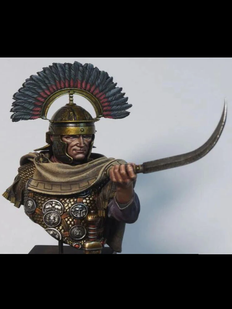 New Unassembled  1/10 roman centurion dacian campaign bust   self-assembled   Resin Figure Unpainted Model Kit