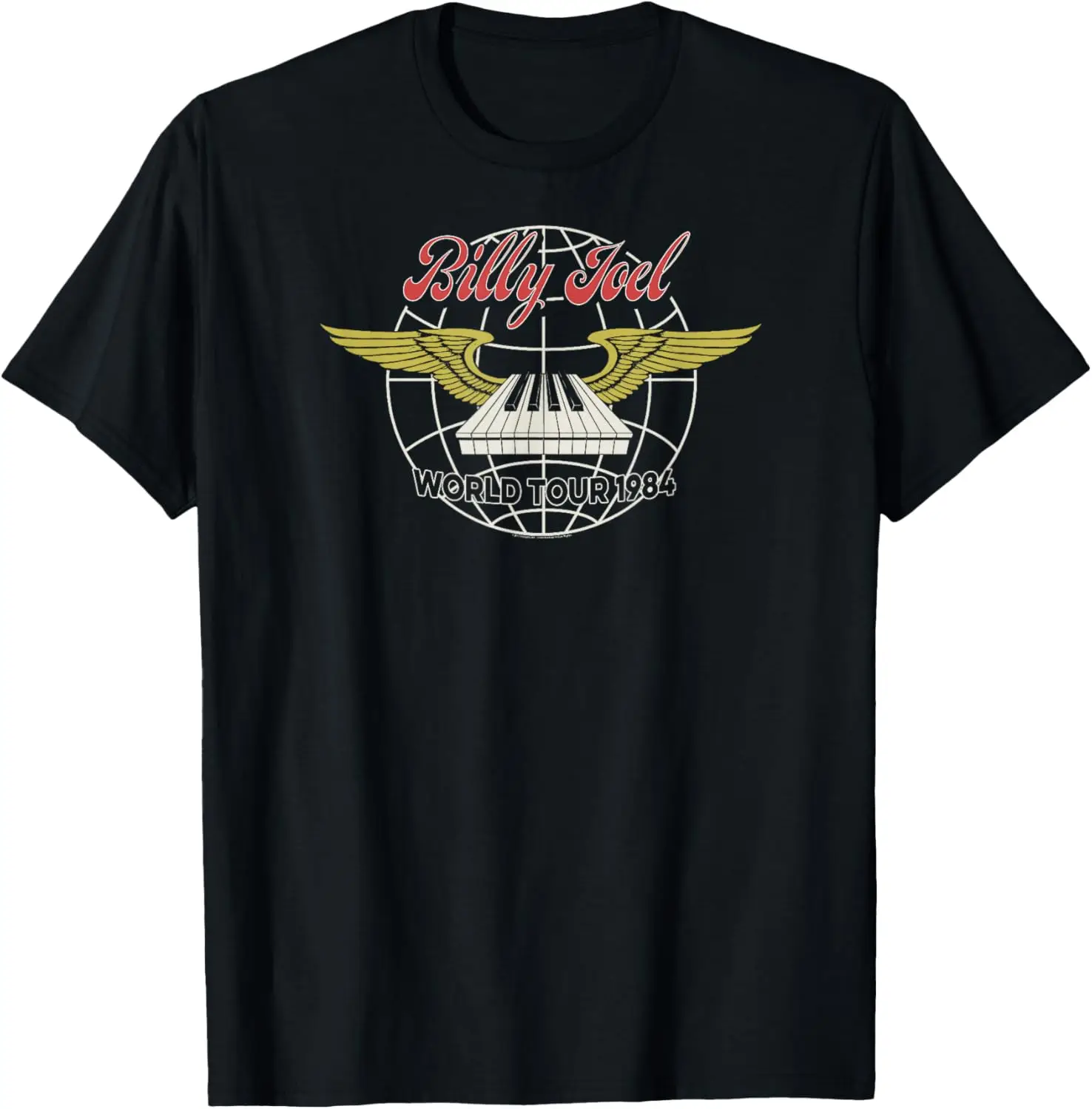 - World Tour T-Shirt 100% Cotton Trendy Y2K Short-Sleeve Tee – Soft, Quick-Drying, & Moisture-Wicking; Ideal Sports Casual Wear;