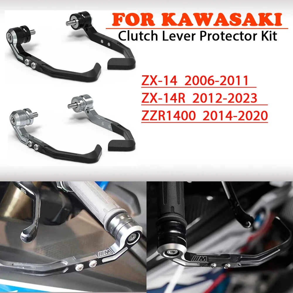 

Motorcycle Brake and Clutch Lever Protector Kit For Kawasaki ZZR1400 ZX-14 ZX-14R 2006-2023