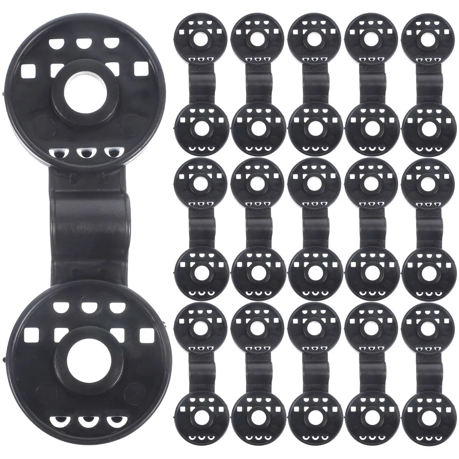 

100Pcs Shade Cloth Clips Heavy Duty Lock Grip Fixed Clip for Sunshade Net Garden Outdoor Greenhouse Tarp Clips Sunscreen