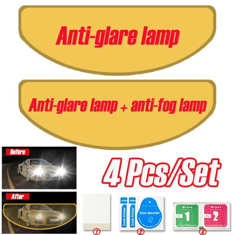 

Moto Helmet Anti-glare Light Patch Film Multifunctional Motorcycle Rainproof Visor Clear Fog Resistant Motor Racing Accessories