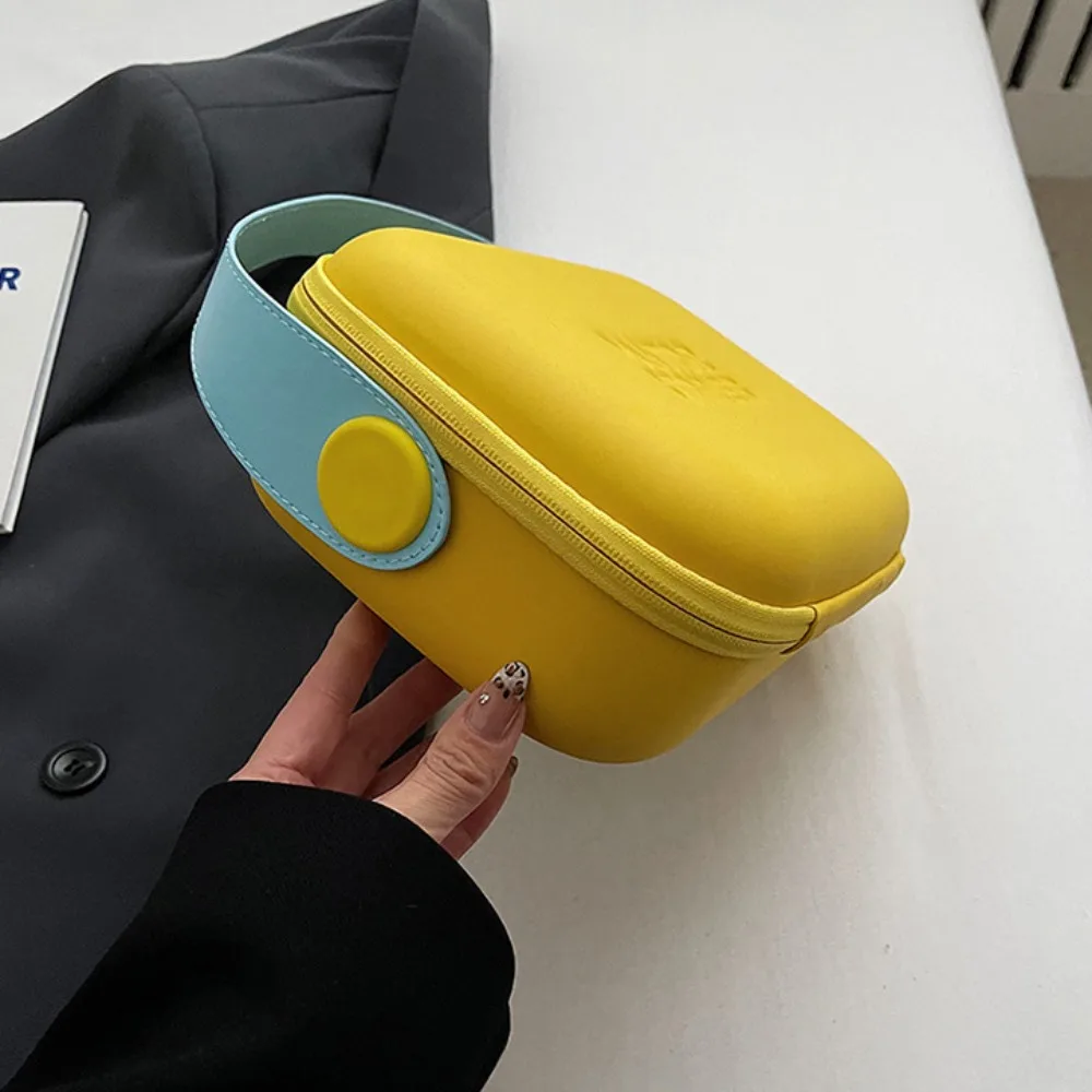 Storage Silicone Makeup Bag Handle Portable Travel Cosmetic Container Multifunctional Large Capacity Wash Pouch
