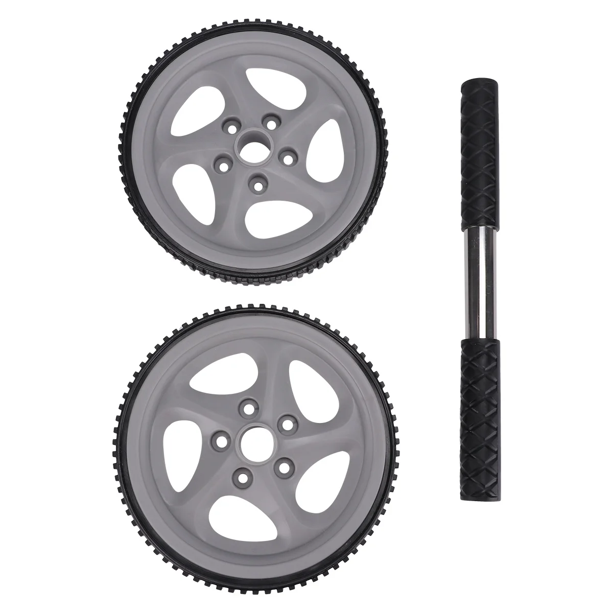 

Ab Roller Wheel Comfortable Grip Ergonomic Design Wear-Resistant Fitness Equipment For Home Gym Workout Exercise