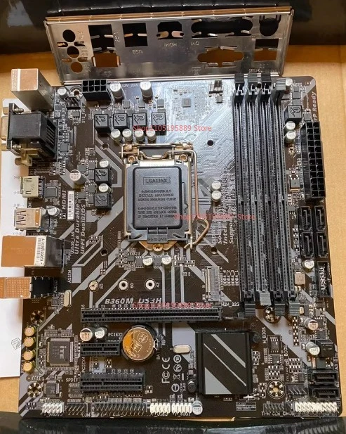 

Основная плата настольного компьютера Gigabyte B365M-DS3H с поддержкой процессора 8 9-го поколения DDR4