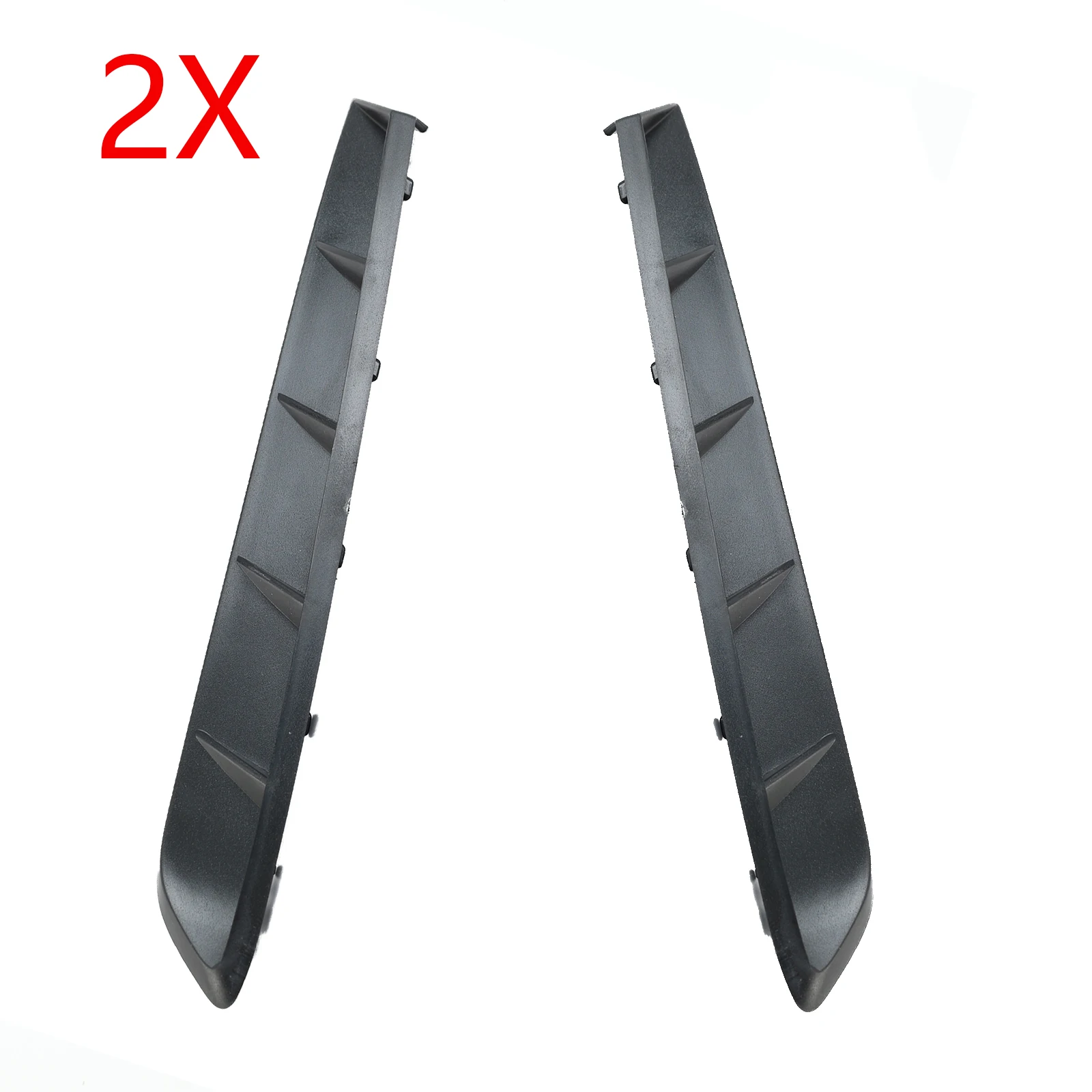 A Set Of 2 For Toyota Camry Hybrid SE XSE L LE XLE Rear Left Right Side Bumper Extension Trim Molding Plastic Car Accessories