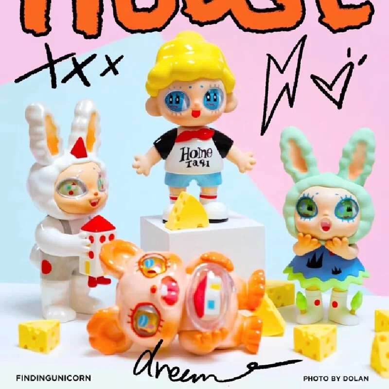 

Поиск единорога Аган Йехуа, серия «Темный лес», слепая коробка, милый экшн, кавайный декор для рабочего стола, украшения, игрушки, загадочная коробка, подарок