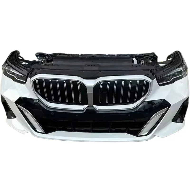 2024 5-Series G60 High Quality Front Bumper Assembly With Radiator Fan Kit & Front Lights Car Bumper Front Kit