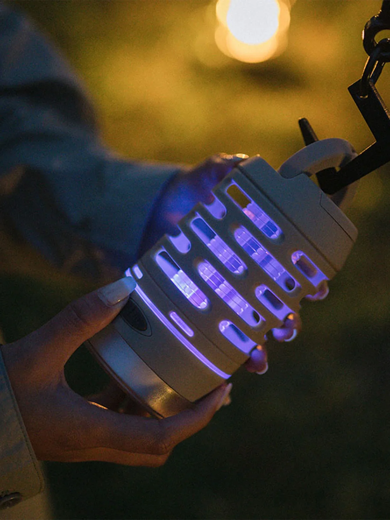 Naturehike Mückenvernichter für den Außenbereich, elektrischer Insektenvernichter, IP44, Mückenfalle, Licht, UV-Lockstofffänger – Detail 6