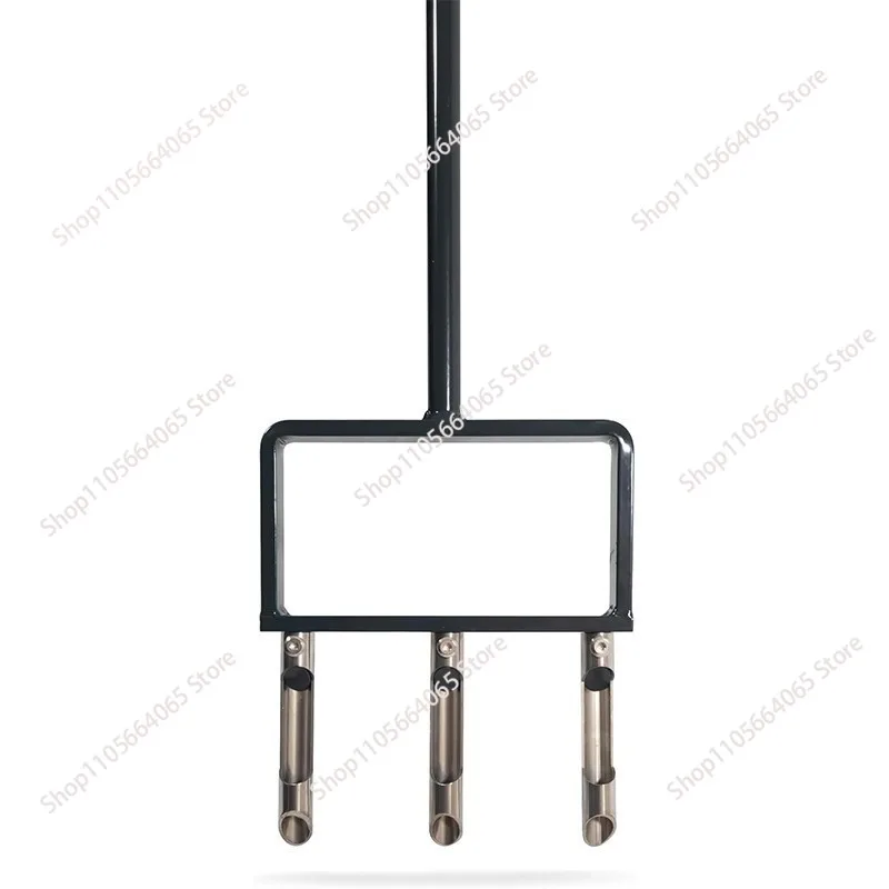 lawn ventilator, soil tiller Multifunctional lawn hole punch,1pcs