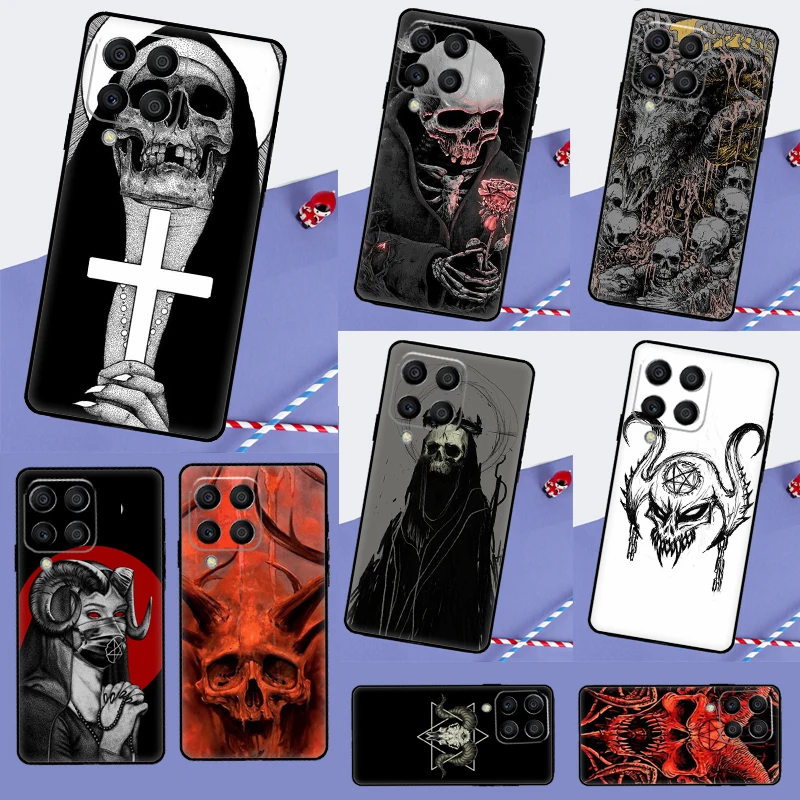 Satanic Scary Skull…