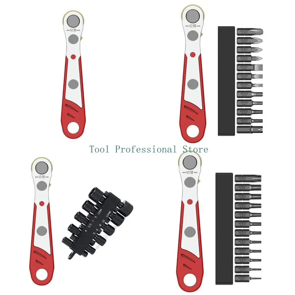 

57QF Two-Way Screwdriver Flat Blade Screwdriver Tool Holder Tool