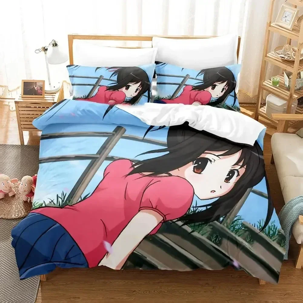 3D Print Anime Myself Yourself Bedding Set Duvet Cover Bed Set Quilt Cover Pillowcase Comforter king Queen Size Boys Adult