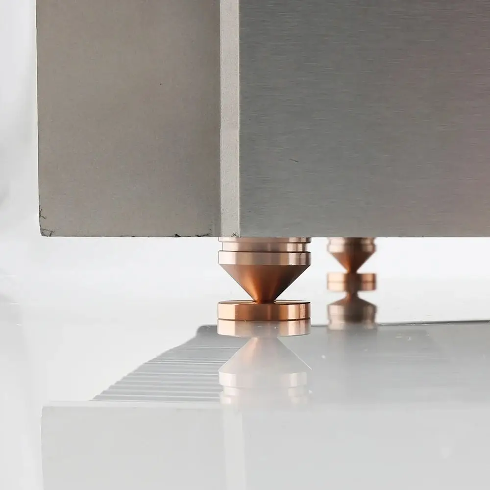 

Aluminium Alloy Metal Audio Speaker Feet Pad Shoes Spike Shock Absorber Bookshelf Pads Rotary Stand Speaker Tip Vertical Foot