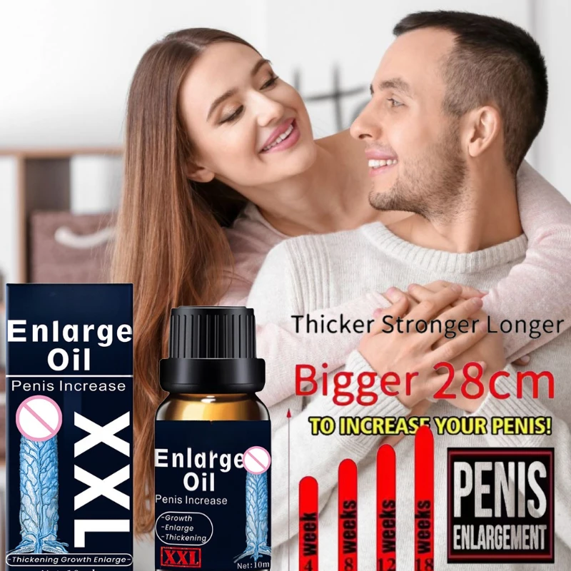 زيت تكبير القضيب زيت سماكة نمو القضيب الدائم للرجال قضيب كبير يعزز الحجم وزيادة السُمك والقوة