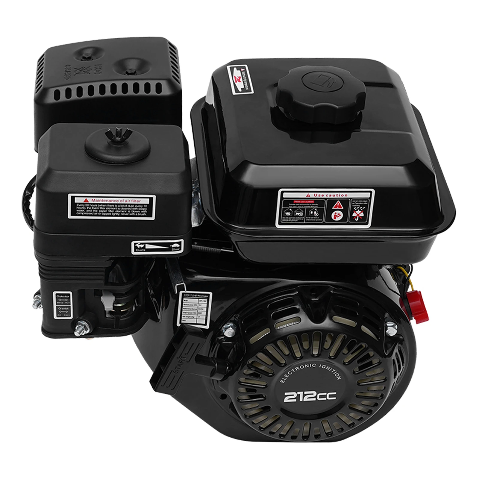 212CC 7.5HP 4-السكتة الدماغية Pullstart OHV محرك البنزين تبريد الهواء محرك البنزين استبدال لهوندا GX160 أفقي 168F #2