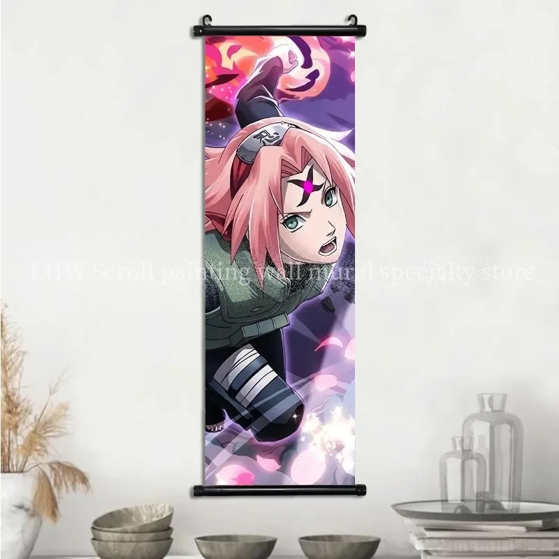 الكلاسيكية أنيمي ناروتو اوتشيها ايتاشي التمرير معلقة اللوحة غرفة المعيشة غرفة نوم بهو الجدار الديكور عيد ميلاد هدية محدودة #6