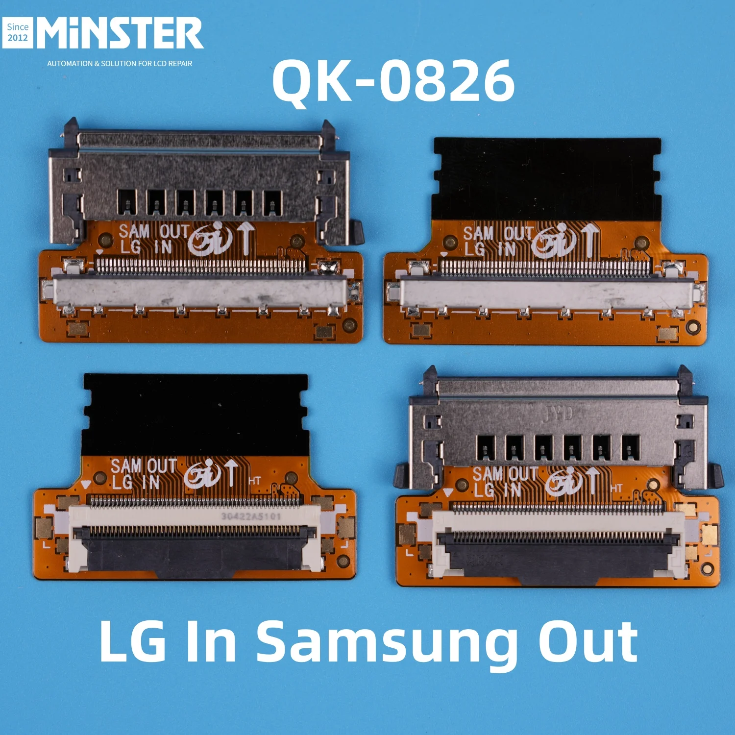 51Pin FHD LG in to Samsung Out LVDS Converter Adapter Board Card Plate Connector for Led Lcd Tv Screen Display Panel Repair