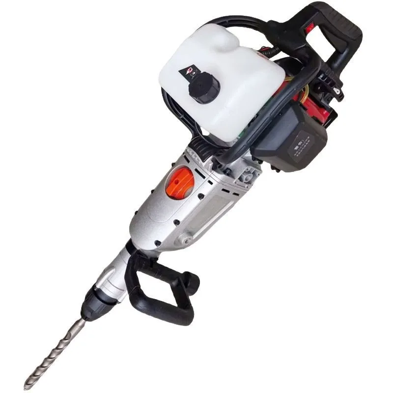 Impact drilling and digging rock honey rock drilling machine stone breaking artifact