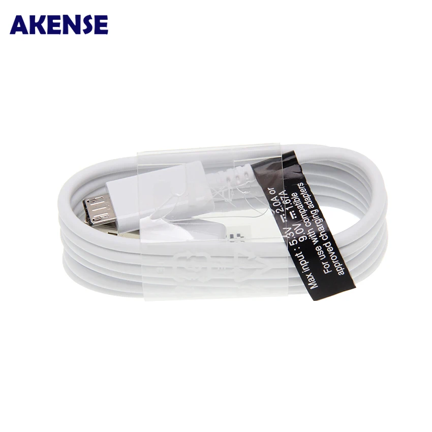 100pcs Wholesale 1.2M 2A Fast Charger Micro USB Cable For Samsung Galaxy S6 S7 Edge Charging Converter Connector Data Cabel