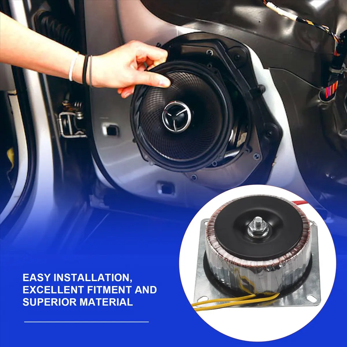 

Двойной тороидальный трансформатор A32M 15В с медными обмотками, блок питания, двойной источник питания, трансформатор-тороид для усилителя мощности