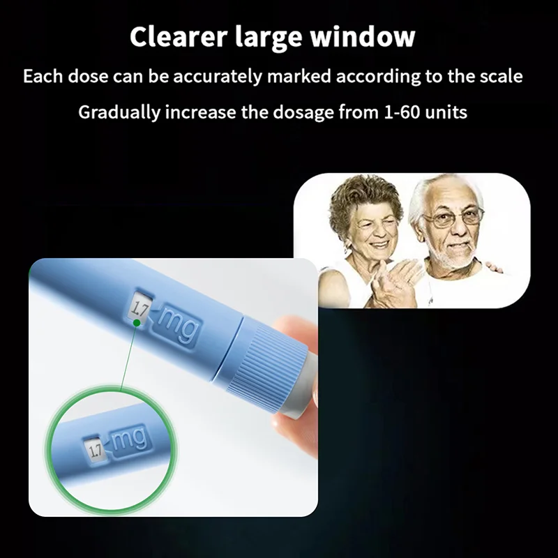 

Portable Reusable Pen Insulin Syringe Is Suitable For 3mL Insulin Cartridge For Insulin Injection In The Treatment Of Diabetes