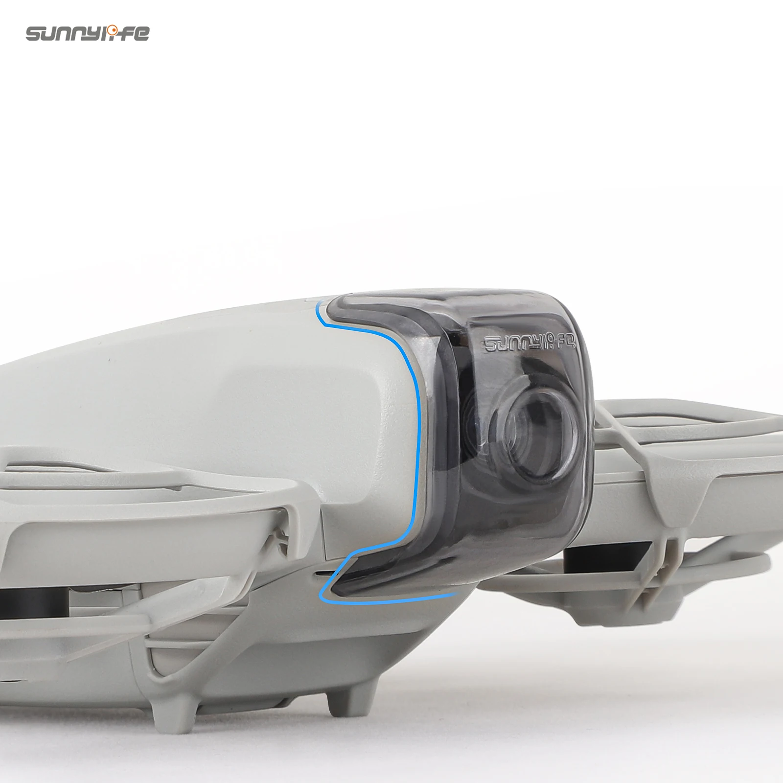 غطاء العدسة لـ DJI NEO الغطاء الواقي غطاء العدسة المضاد للوهج كاميرا ذات محورين الحرس الدعائم المثبت الملحقات