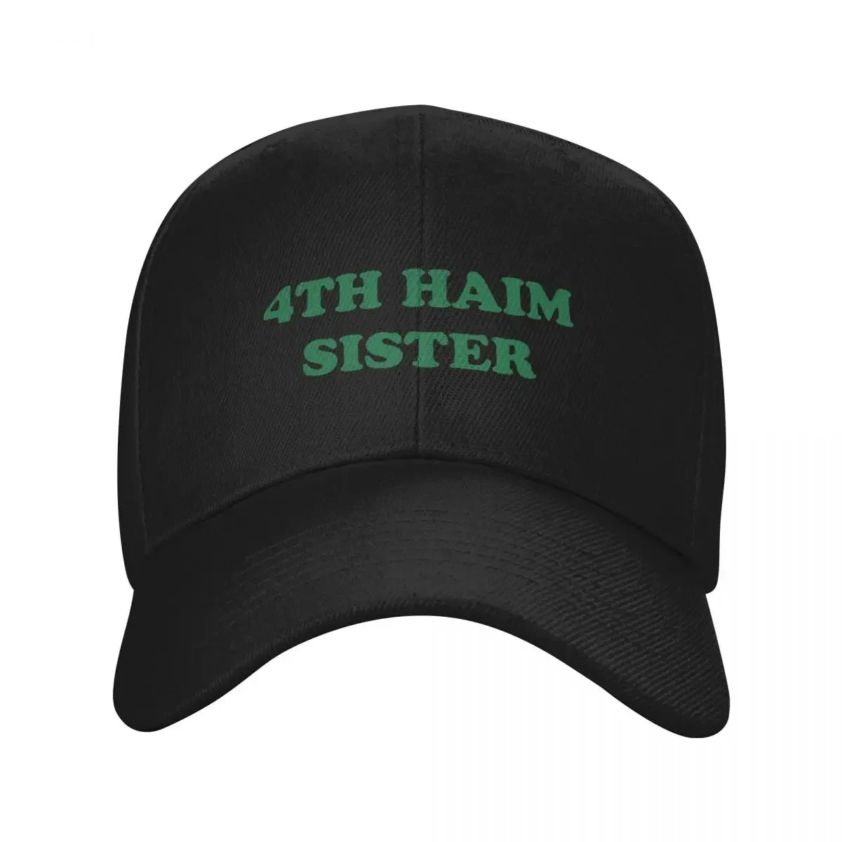 4th haim sister green Baseball Cap Luxury Man Hat men's big size hat Men's Hats Women's