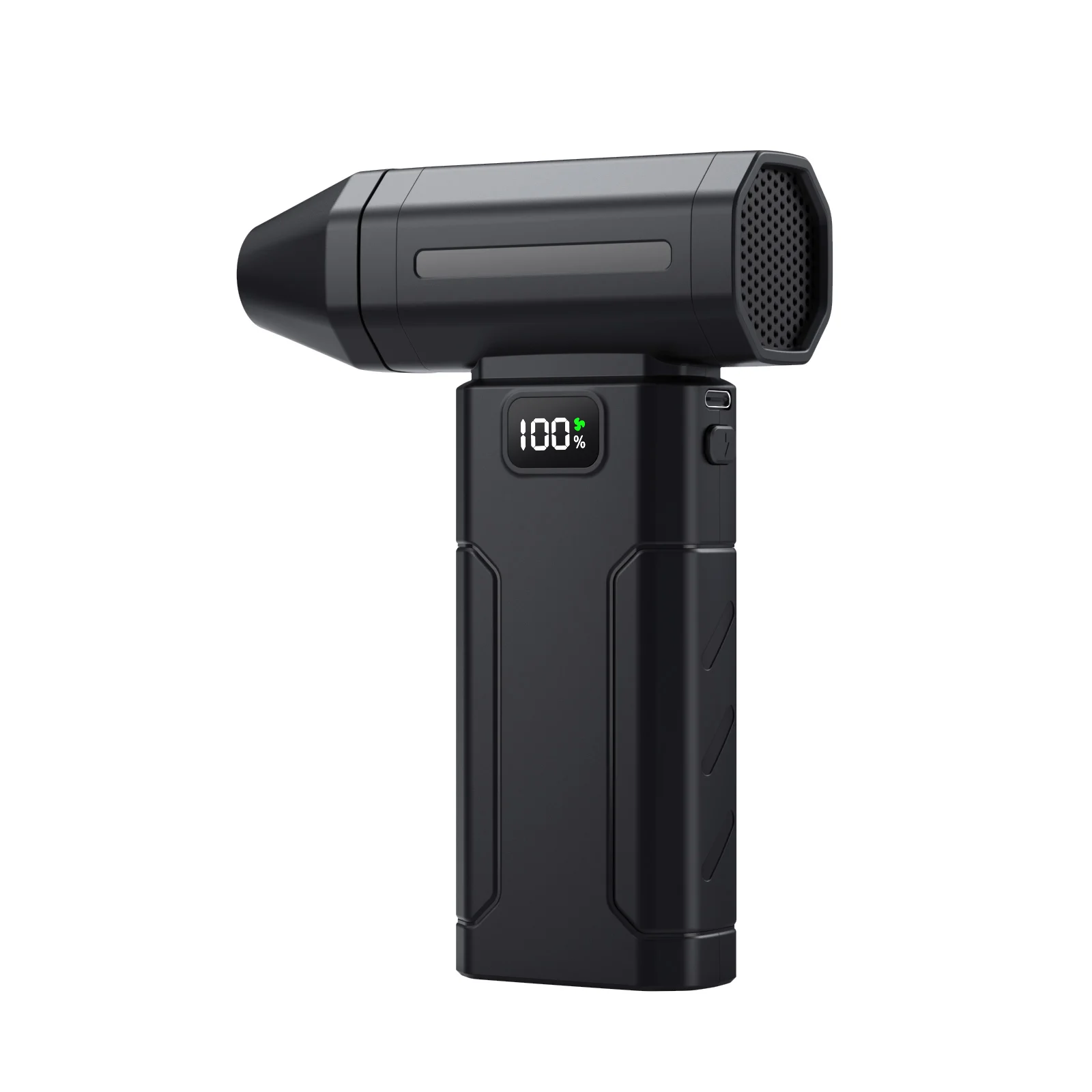 

45000rpm Turbo jet fan Portable Turbo Handheld Fan,5 Gear Winds Speeds Adjustable,Rechargeable Battery Powered Outdoor Camping