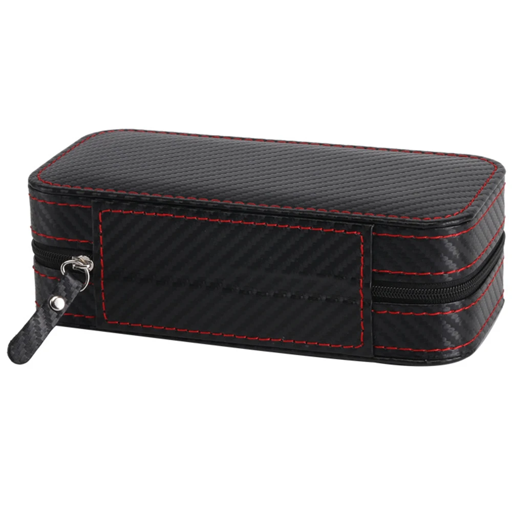 

2 Watches with Rich Padding Portable Box Organizer Storage Travel Bag Holder for Watch Organizer Watch Collection