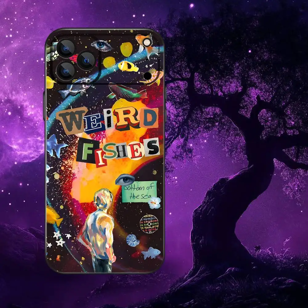 Funda de teléfono Radiohead Rock Band para iPhone 17,16,15,14,13,12,Pro,Max,Plus,E,SE4,Air,Mini caja suave negra