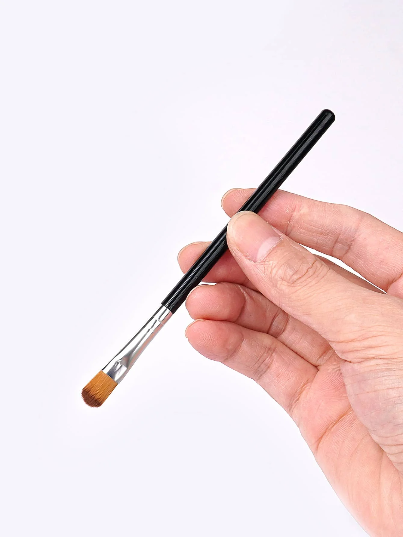 Oblate The Line Brush Ultra-thin Lip Line Eyebrow Concealer Brushes Detail Concealer Makeup Tool Lip Brow Contour The Line Brush