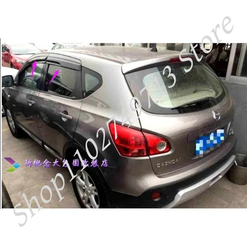 Auto Car Windows Rain Wind For For Nissan Qashqai J10 2008-2014 Sun Shield Deflector Visor Trim Accessories