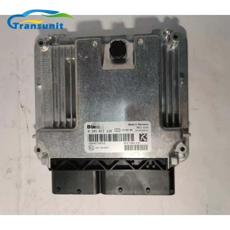 New 0281011228 ECU Original Engine Computer Board Electronic Control Unit Suit For IVECO EDC16C8 504073032