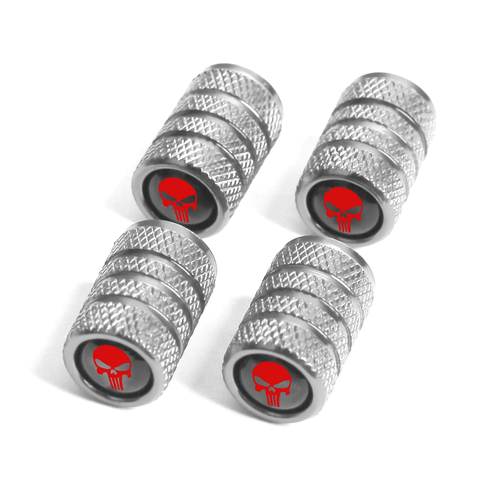 Silver-Red