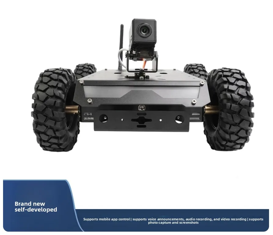 4G remote video remote control car, remote control intelligent car, video inspection car supports secondary development